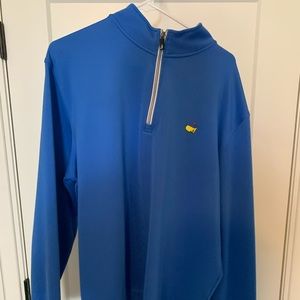 Masters Blue Quarter Zip